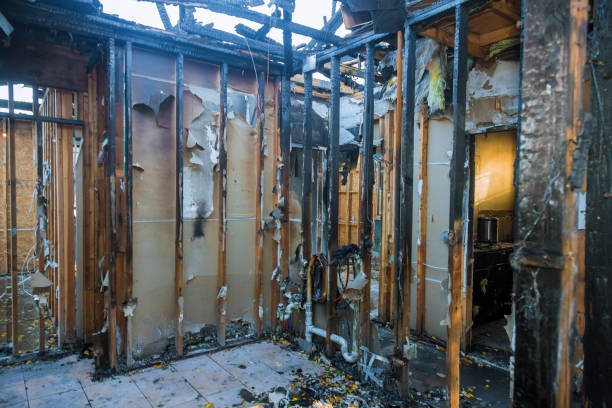 Professional Fire Damage Repair technician working in Brighton, TN